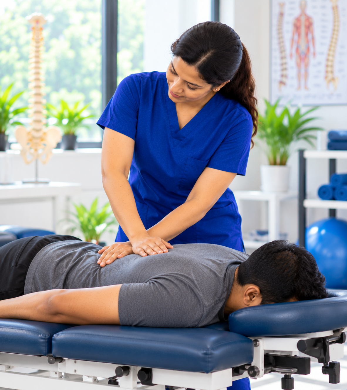 professional spinal therapy session 2